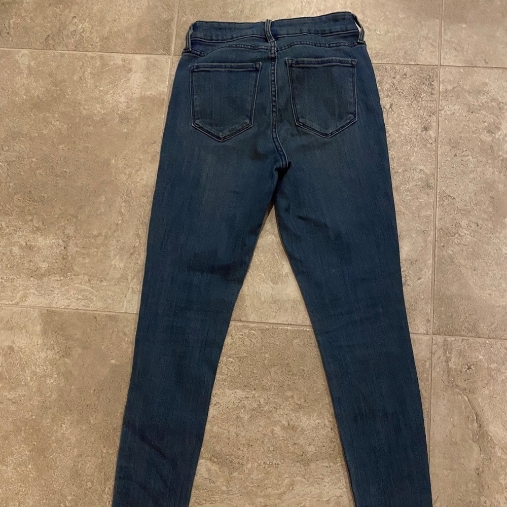 Old Navy High Rise Super Skinny Jeans Size 2 Medium Wash - Picture 6 of 6